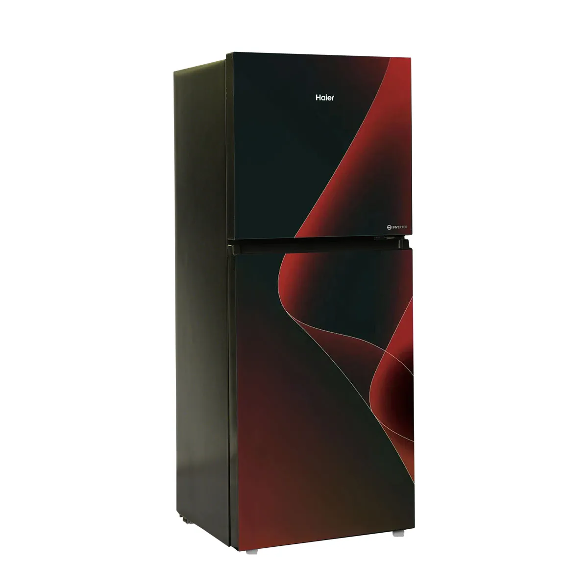 Haier 12 Cu Ft Digital Inverter Refrigerator (HRF-316IFRA) - Red