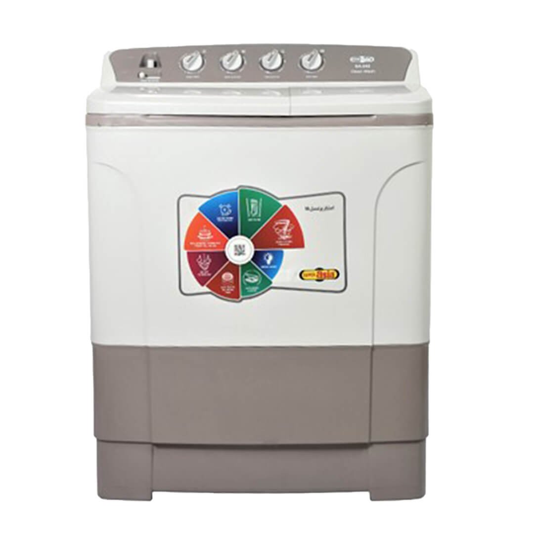 Super Asia 242 Clean Wash 8 KG Semi-Automatic Washing Machine