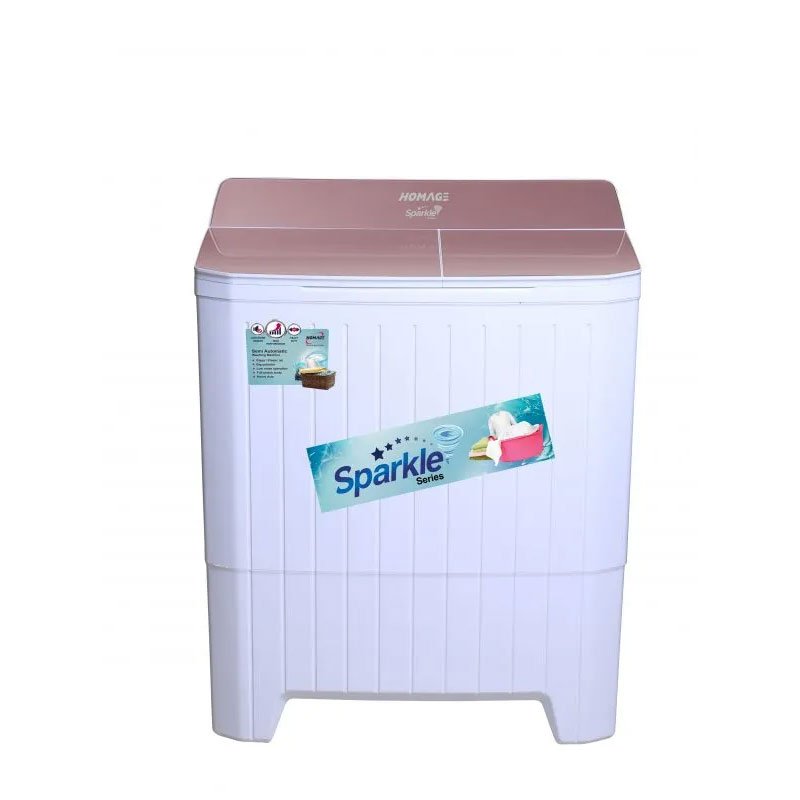 Homage Hwe-49102 Pearl Gr 10 KG Semi-Automatic Washing Machine