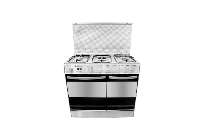 Izone Cooking Range WCM-1400 Glass Top Brass Burners (5 Burner)